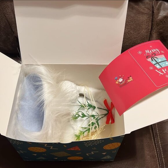 Gnome Christmas Tree Topper White - Picture 3 of 5